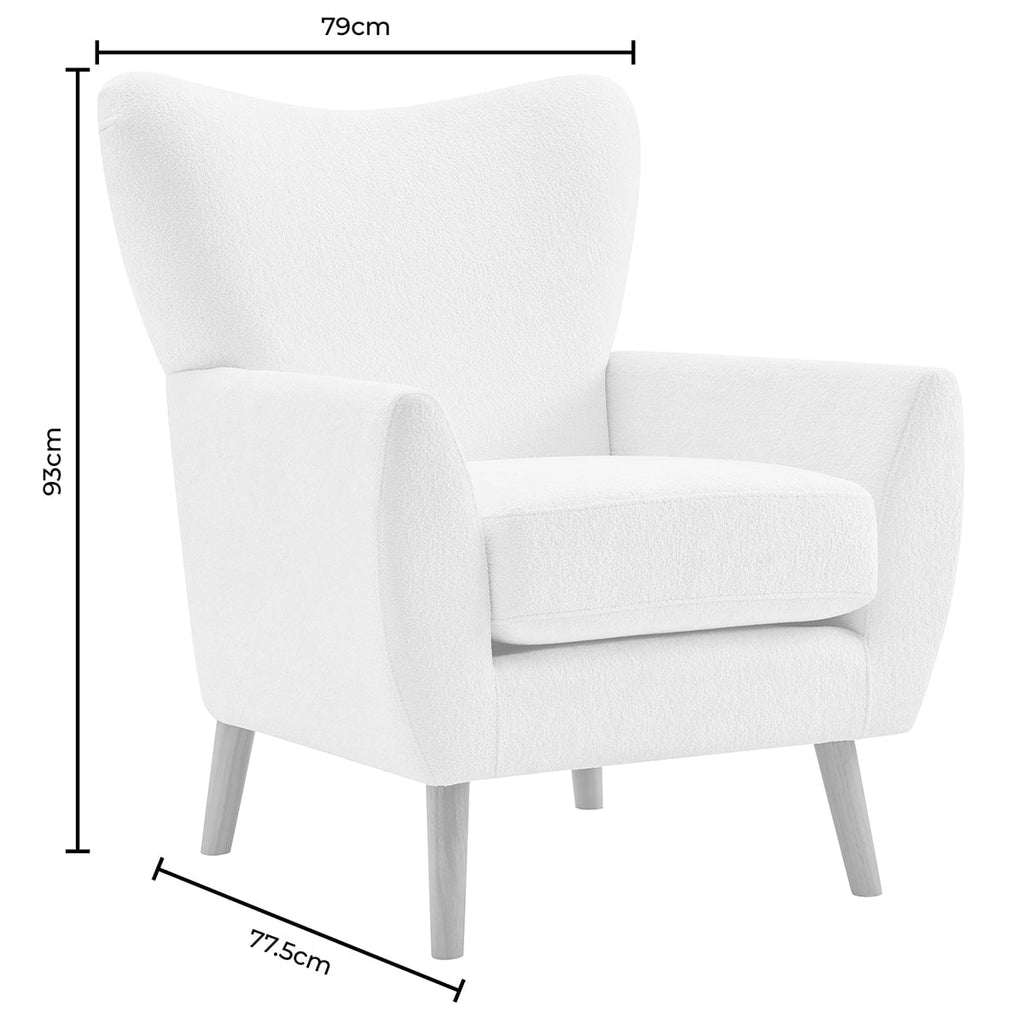 Alia Accent Chair - Bright Orange