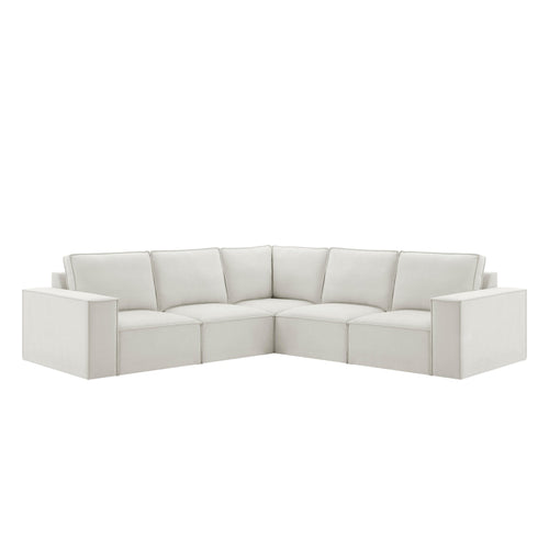 Brooklyn Large Right Hand Corner Sofa - Ivory