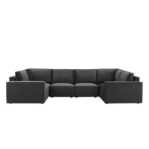 Brooklyn U-Shape Sofa - Ink