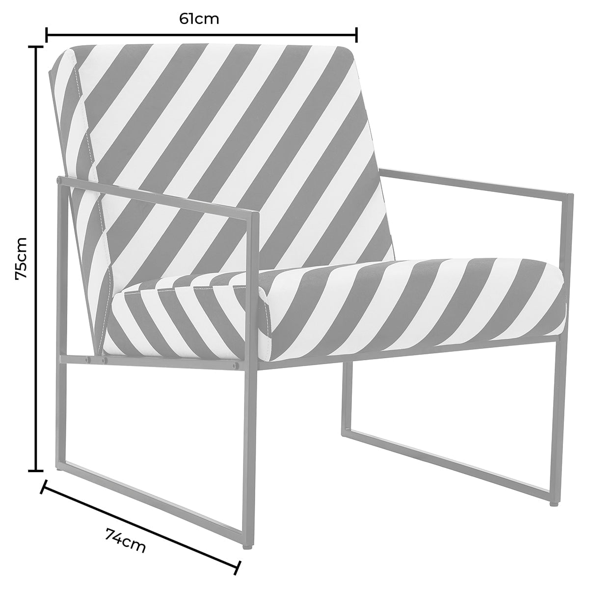 Rae Accent Chair - Dark Olive