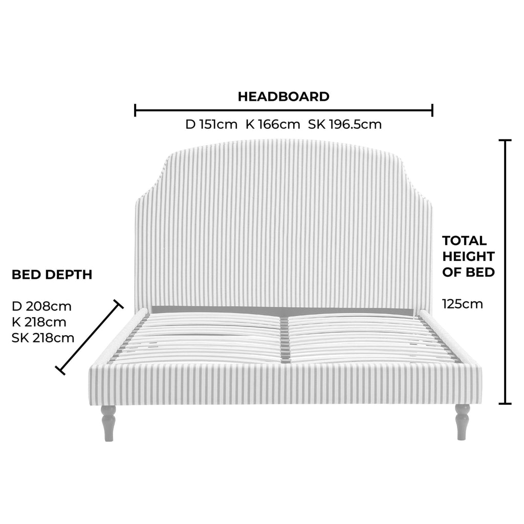 Surrey Bed Frame - Floral